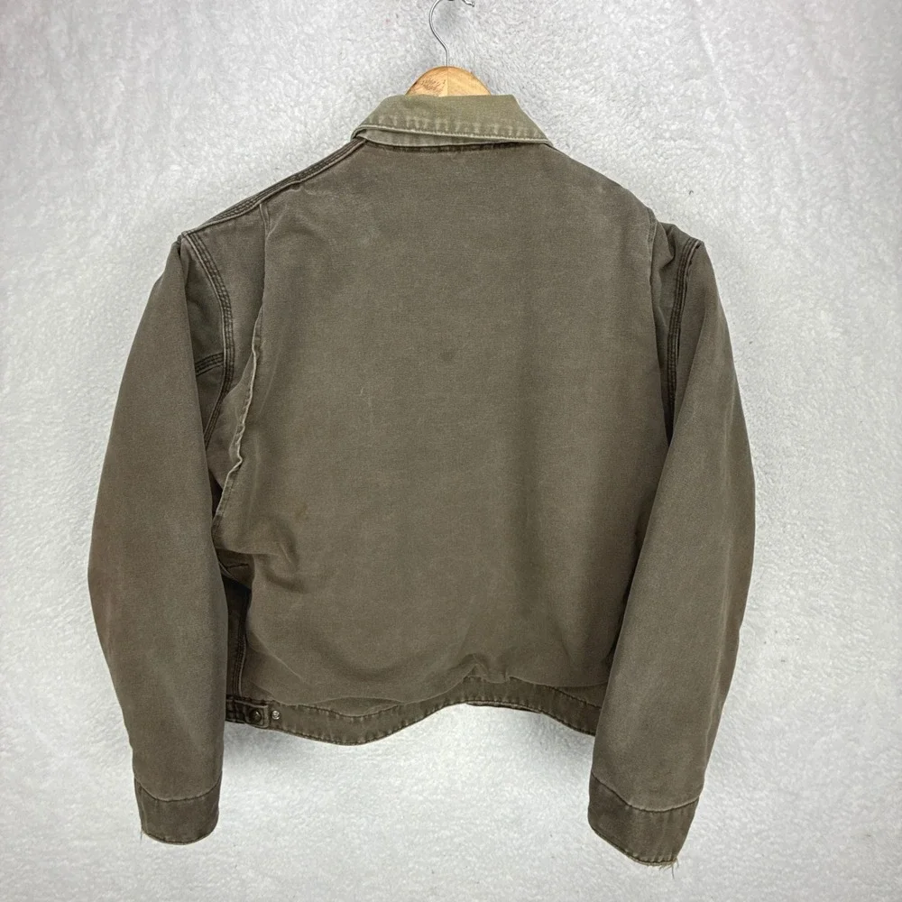Carhartt Detroit Jacket Blanket Lined Mens‎ 2XL J97 CHT Chestnut Brown